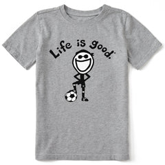 Kids Original Jake Soccer Short Sleeve Crusher Tee
