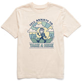 Men's Tell Anxiety to Take a Hike Jake Short Sleeve Crusher Tee