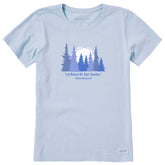 Women's Let Nature Be Your Teacher Short Sleeve Crusher Tee