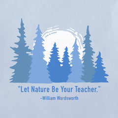 Women's Let Nature Be Your Teacher Short Sleeve Crusher Tee