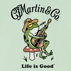 Kids Martin & Co. Frog Guitar Short Sleeve Crusher Tee