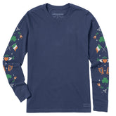 Women's Irish Icons Long Sleeve Crusher Tee
