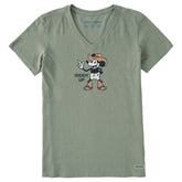 Women's Giddy Up Willie Short Sleeve Crusher Vee