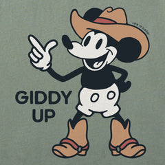 Women's Giddy Up Willie Short Sleeve Crusher Vee