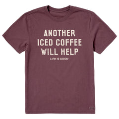 Men's Maybe Another Iced Coffee Short Sleeve Crusher Tee