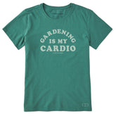 Women's Gardening is My Cardio Short Sleeve Crusher Tee