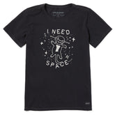 Women's I Need Space Cat Short Sleeve Tee