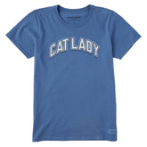 Women's Cat Lady Arch Short Sleeve Tee