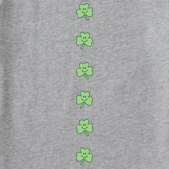Toddler Smile Clovers Long Sleeve Crusher Tee