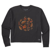 Women's Forest Delights Medley Long Sleeve Crusher Boxy Tee