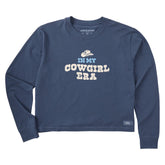 Women's In My Cowgirl Era Long Sleeve Crusher Boxy Tee