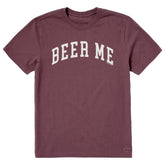 Men's Beer Me Arch Short Sleeve Crusher Tee