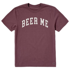 Men's Beer Me Arch Short Sleeve Crusher Tee