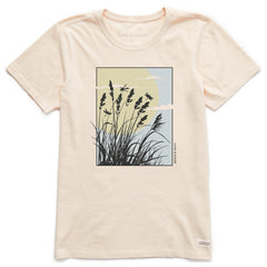 Women's Cattail Sunset Short Sleeve Crusher Tee