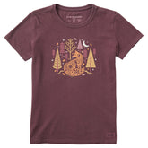 Women's Fox in the Fall Short Sleeve Crusher Tee
