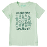 Women's It's Not Hoarding if it's Plants Short Sleeve Crusher Tee