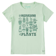 Women's It's Not Hoarding if it's Plants Short Sleeve Crusher Tee