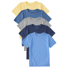 Kids Solid 5-Pack Crusher Tee - Multi