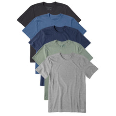 Men's Solid 5-Pack Crusher-LITE Tee Multi 2