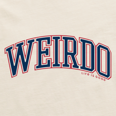 Men's Weirdo Athletic Arch Short Sleeve Crusher Tee