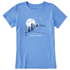 Women's Hill Cottages Short Sleeve Crusher Tee