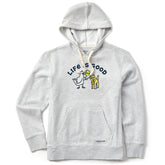 Women's Chicken N Pickle Rocket Simply True Fleece Hoodie