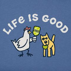 Women's Chicken N Pickle Rocket Short Sleeve Crusher Tee