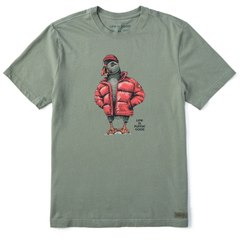 Men's Puffin Good Short Sleeve Crusher Tee