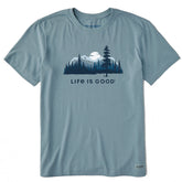 Men's Evergreen Silhouette Short Sleeve Crusher Tee