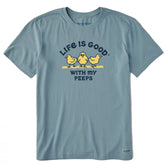 Men's LIG With My Peeps Short Sleeve Crusher Tee