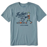 Men's Father Mows Best Short Sleeve Tee