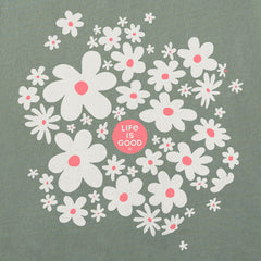 Women's Daisy Splash Short Sleeve Crusher Tee