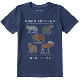 Kids North America's Big 5 Short Sleeve Crusher Tee