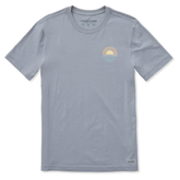 Men's Sunset over the Water Short Sleeve Crusher-LITE Slim Fit Tee