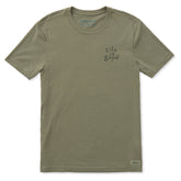 Men's LIG Vintage Stack Short Sleeve Crusher-LITE Slim Fit Tee