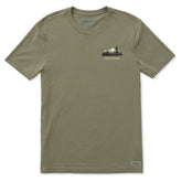 Men's Evergreen Silhouette Short Sleeve Crusher-LITE Slim Fit Tee