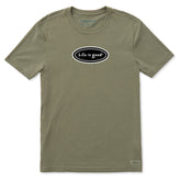 Men's LIG Vintage Oval Short Sleeve Crusher-LITE Slim Fit Tee