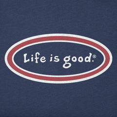 Men's LIG Vintage Oval Short Sleeve Crusher-LITE Slim Fit Tee