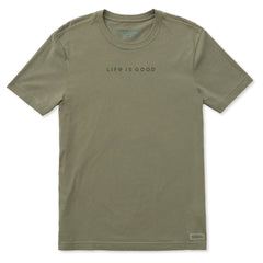 Men's LIG Tonal Horizontal Short Sleeve Crusher-LITE Slim Fit Tee