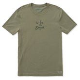 Men's LIG Vintage Wordmark Stacked Short Sleeve Crusher-LITE Slim Fit Tee