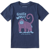 Kids Guess What? Monkey Butt Short Sleeve Crusher Tee