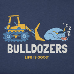 Kids Bulldozers Short Sleeve Crusher Tee