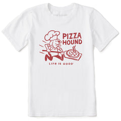 Kids Pizza Hound Short Sleeve Crusher Tee