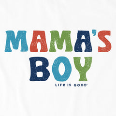Kids Mama's Boy Short Sleeve Crusher Tee