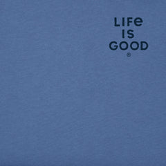 Men's A River Runs Through It Short Sleeve Crusher Tee