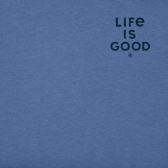 Men's A River Runs Through It Long Sleeve Crusher Tee