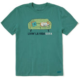 Men's Livin' La Vida Sofa Short Sleeve Crusher Tee