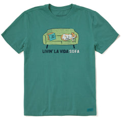 Men's Livin' La Vida Sofa Short Sleeve Crusher Tee