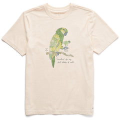Men's Margarita Parrot Short Sleeve Crusher Tee