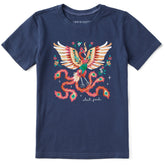 Kids Start Fresh Phoenix Short Sleeve Crusher Tee